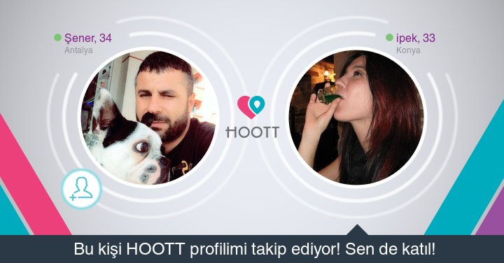 #HOOTTapp HOOTT süper! Takipçilerime gözat hemen. HOOTT ile eğlen! goo.gl/jPUaB0