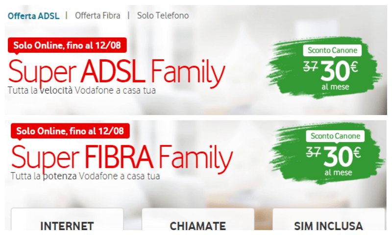 komparatore_it's tweet photo. Offerte Vodafone: Super ADSL Family e Super Fibra Family https://t.co/71kQ4vfHZs https://t.co/g05db6YNQG