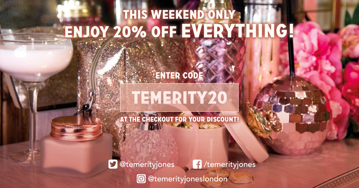Sharing is Caring. Retweet to your friends and family, so they too can enjoy 20% Off Everything! ** This Weekend Only **