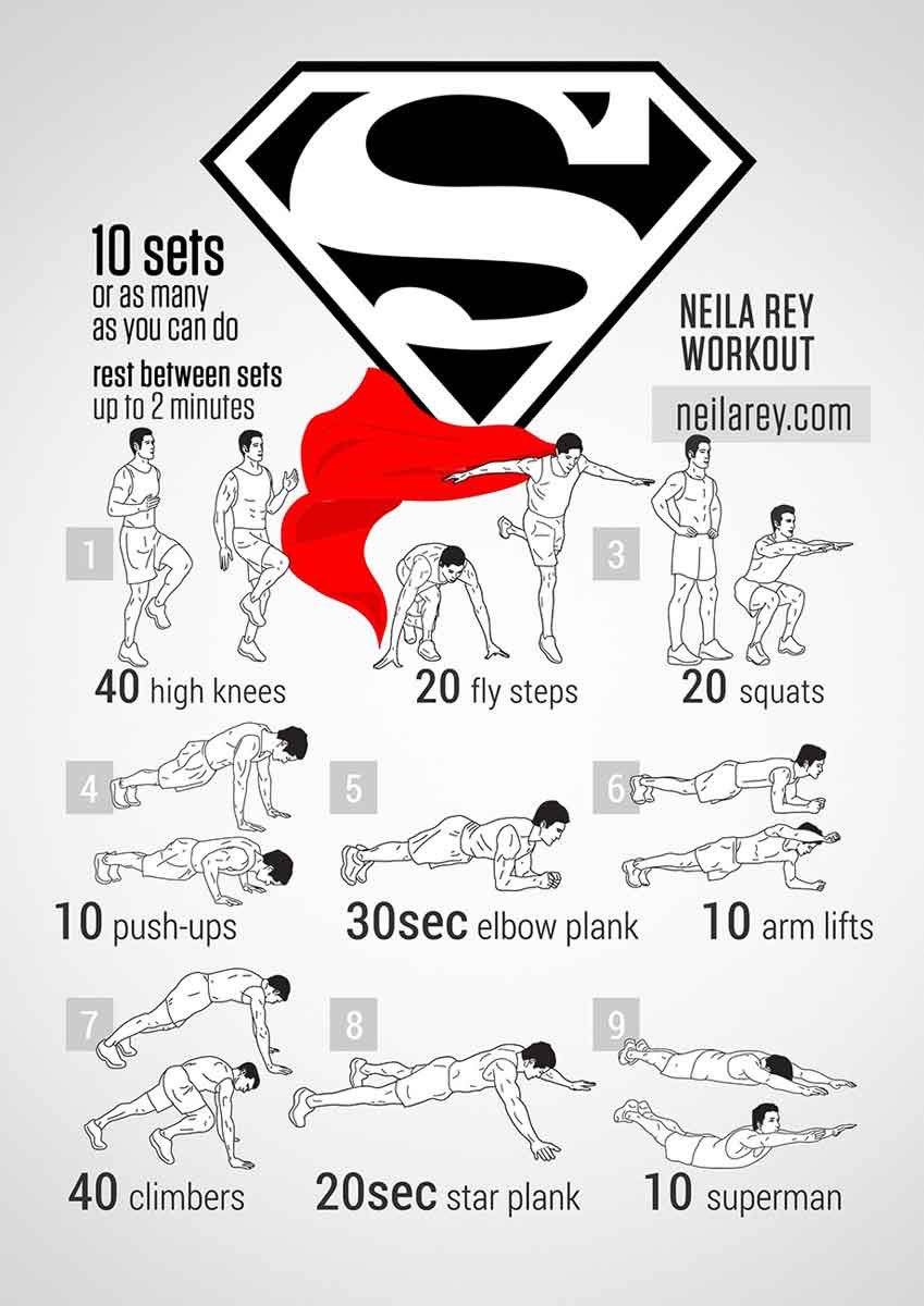 Batman Home Workout