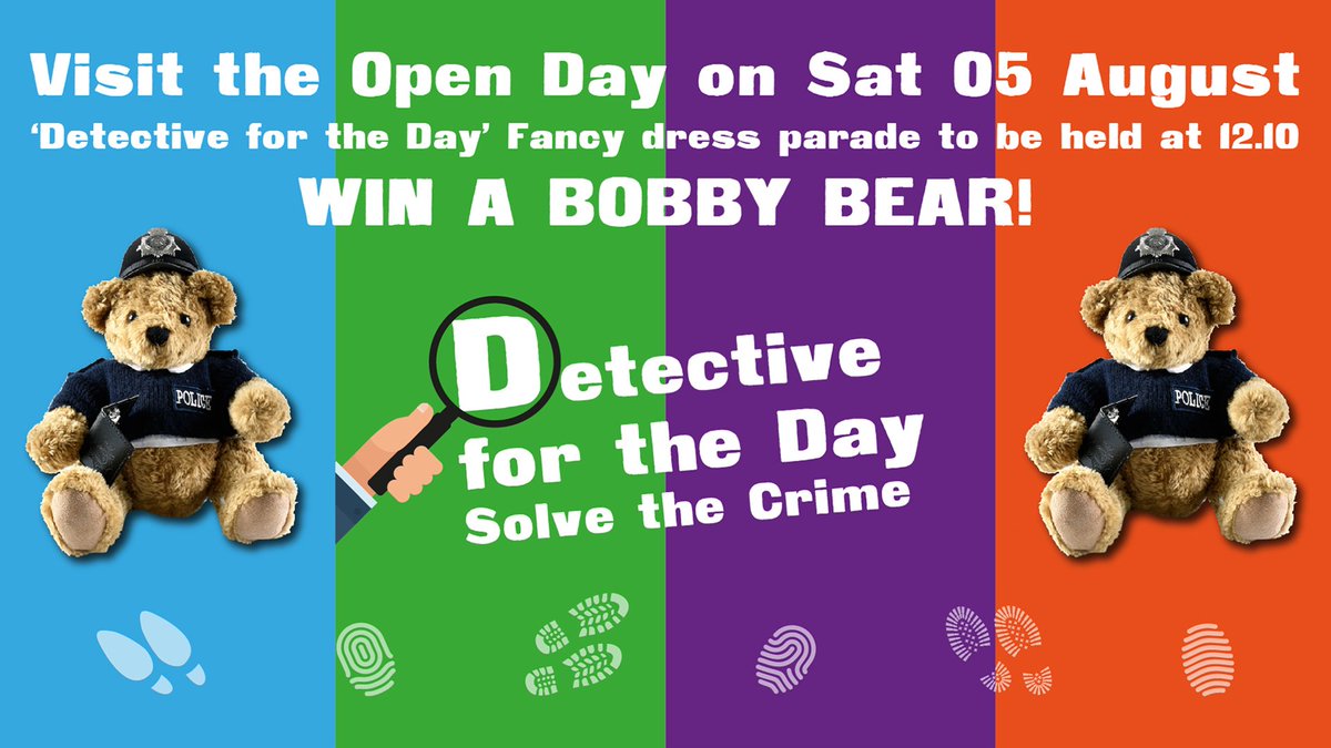 ThamesVP's tweet photo. We will be holding a kids 'Detective for the Day' fancy dress parade during our #TVPOpenDay! 🔍🕵️

The winner gets a very cute bobby bear🐻 https://t.co/kxrFwn0O4V