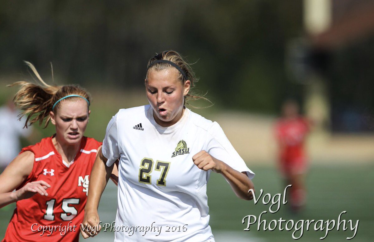 emilyjorgensen_'s tweet photo. MARK IT ON YOUR CALENDARS! 2️⃣7️⃣ days until @SMSUSoccer SHOCKS the stadium with their first home game against Dordt ⚽️ https://t.co/EJsHoRUIQ6
