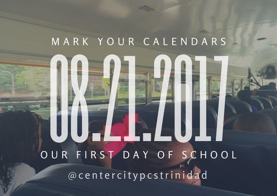 CCPCSTrinidad's tweet photo. SAVE THE DATE 
🍎Our First Day of School🍎
When: 8-21-17 https://t.co/qwwHlCCasW