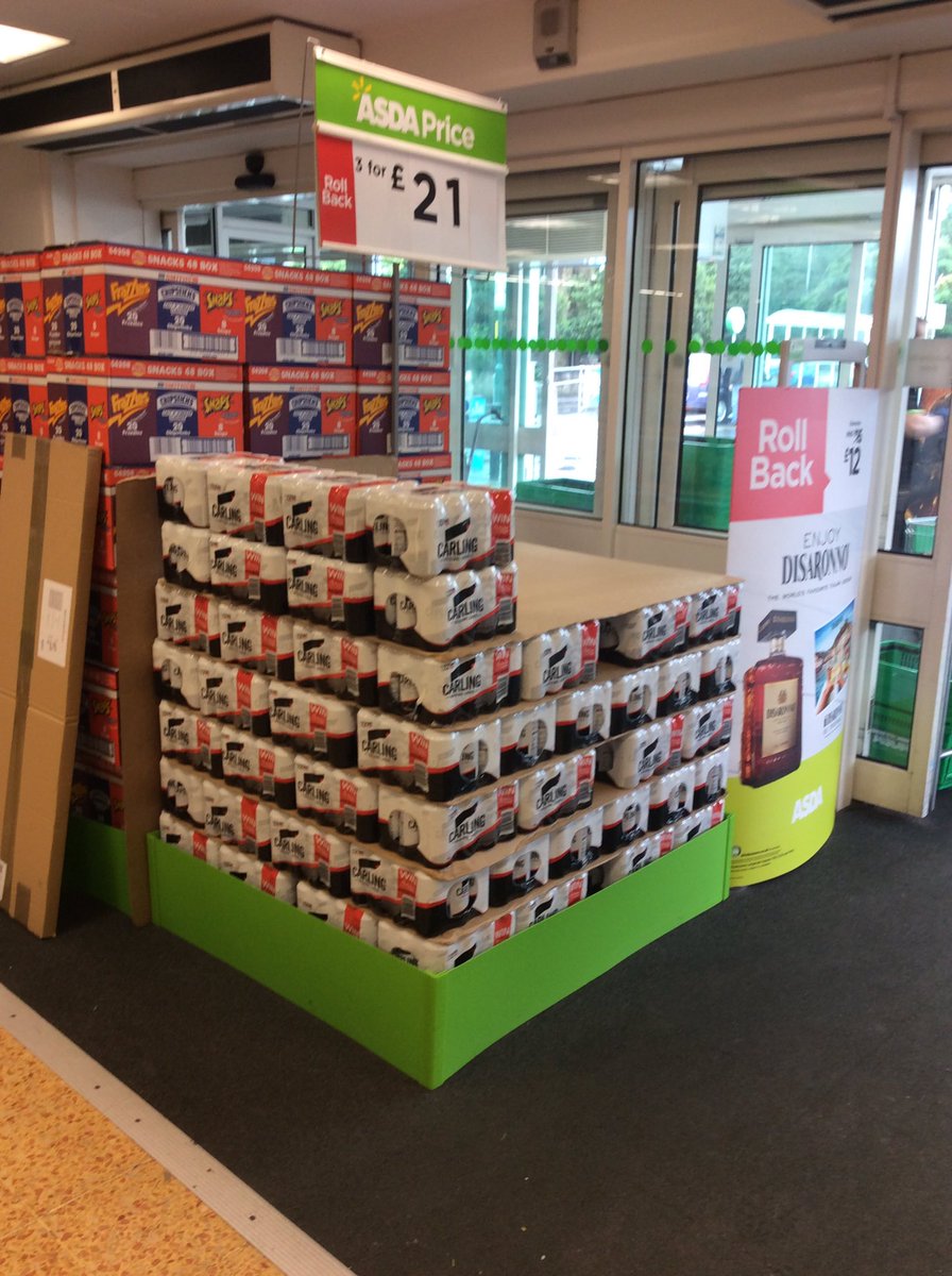 powerforcemc22's tweet photo. @carling @asda Shipley #wintheleague Pallet skirt activated https://t.co/3oS0oieIOy