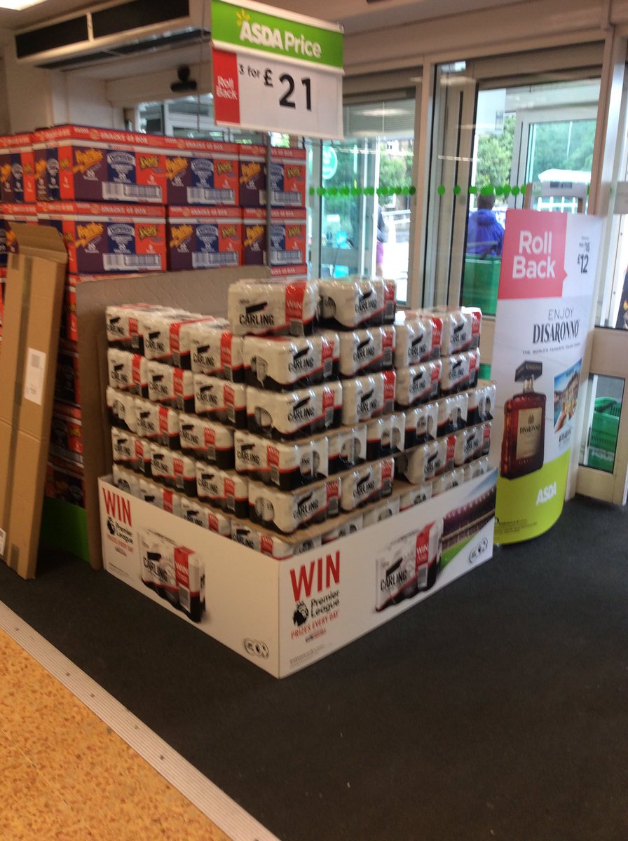 powerforcemc22's tweet photo. @carling @asda Shipley #wintheleague Pallet skirt activated https://t.co/3oS0oieIOy