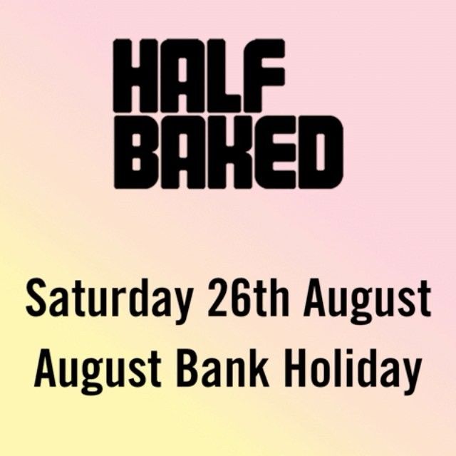 HalfBakedRecord's tweet photo. Less than a month to go, tickets running low! 🔥🔥 get yours from the link in our bio! #raresh #gregbrockmann #halfbaked https://t.co/d76VNDA4KU