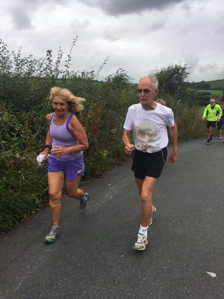 Walneywindcheet's tweet photo. @jarrowarrow the @Walneywindcheet  had the pleasure to share a run with this LEGEND on his 80th birthday @abbeymill1 https://t.co/1cYjvDltU5