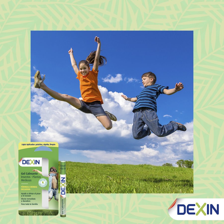 ¿Te han picado los mosquitos? El Gel Calmante #DEXIN gracias a su fórmula herbal exclusiva sin amoniaco calma y alivia al instante