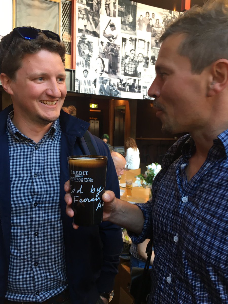burrows_mcgill's tweet photo. Look at the boys enjoying the new #IneditDamm on #Draught #Beer https://t.co/Zml4BH0unb