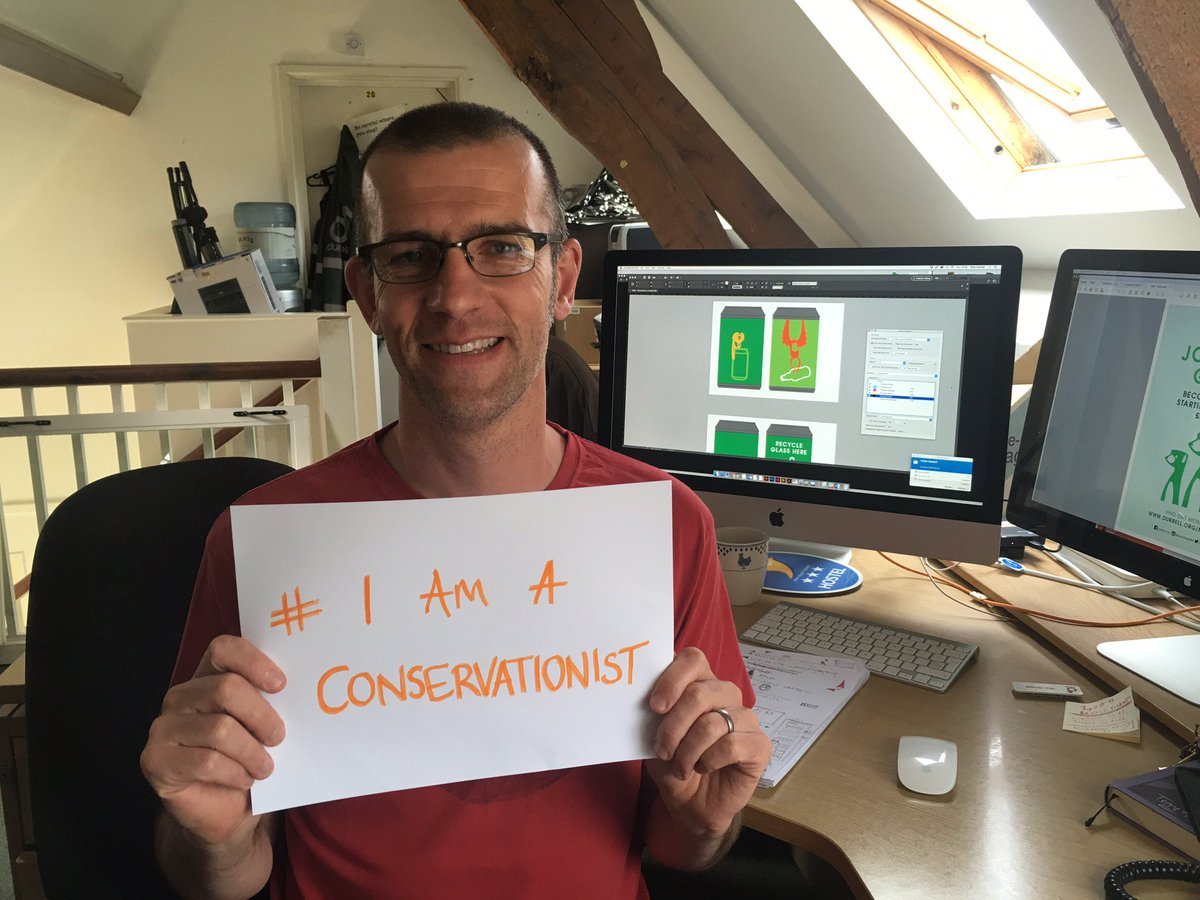 DurrellWildlife's tweet photo. Graphic designers, communicators and volunteer managers - we are all #conservationists on the #DurrellTeam #Iamaconservationist https://t.co/hsUbPqd8Id