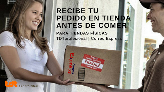 TDTprofesional's tweet photo. ¿Tienes una tienda? Recibe tu pedido antes de comer con TDTprofesional y Correo Express https://t.co/Dd9LCllVvP https://t.co/cDShKcjfoM