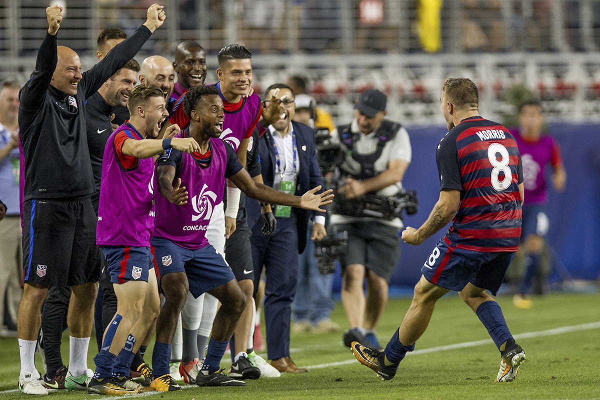 USMNT's tweet photo. And if you don't know, now you know.

📸 championship scenes: https://t.co/JApXgS1cP6 https://t.co/vHIVZv9bU8
