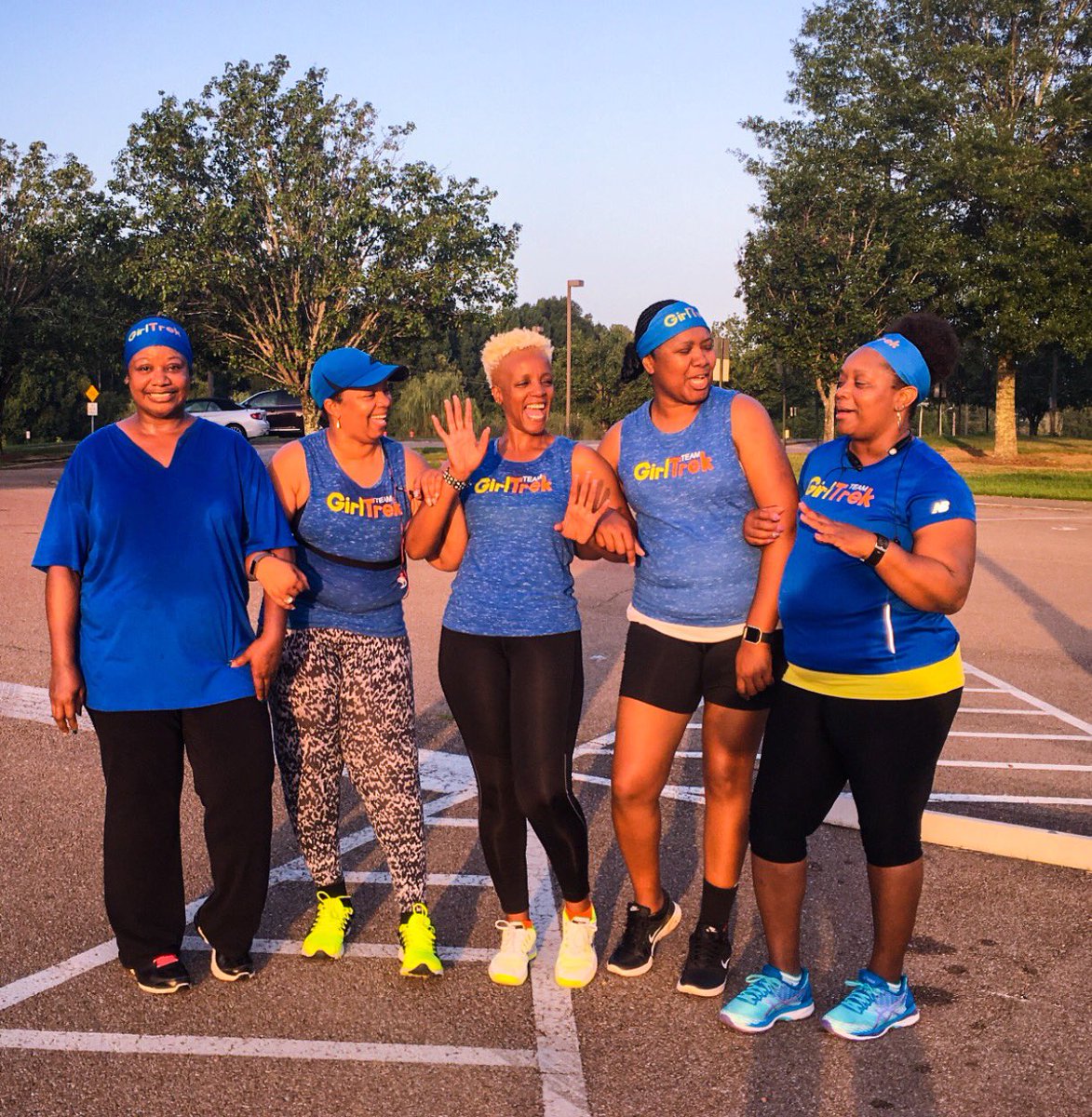 RenettaTaylor's tweet photo. ALWAYS GREAT Fellowship &amp; Funimes on the pavement with these DIVAS! @GirlTrek #GirlTrekRemix #DynamicDivasClintonMS #31DaysOfNonStopFun https://t.co/39LgiHiQBY