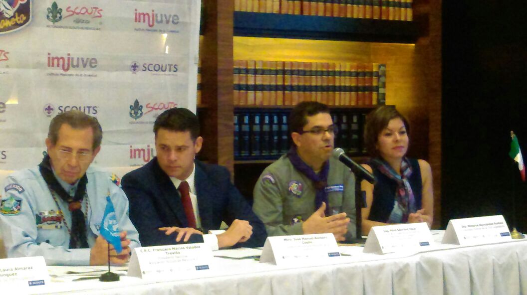 scoutsdemexico's tweet photo. El Ing. Raúl Sánchez Vaca nos habla sobre el Movimiento Scout en el mundo y sus objetivos #Scouts https://t.co/kXbimxk5eT