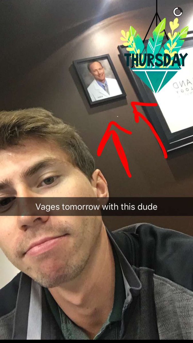 claybaughsfukup's tweet photo. @ me if you've heard of Vages cuz I wanna know what all the excitements about @Joshclaybaugh 

Translation: Vegas??? https://t.co/j4so2HUk2V
