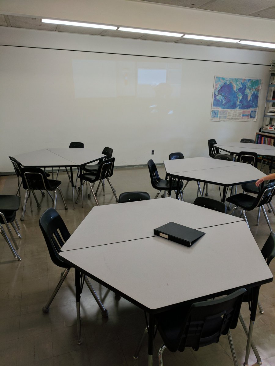 d_fisher1981's tweet photo. Thanks to @SchaubleAngie for the last 2 tables to complete my room. #westprairiehs https://t.co/8Nqbtak92N