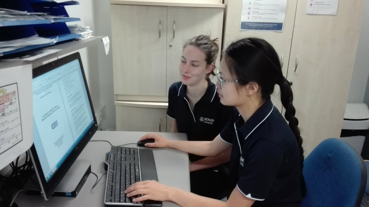 louiseaharding's tweet photo. Completing course work in last few days @WHHNHS you're welcome back anytime @BonnAdams @Linhmdiep I'll miss you guys xx #elective@MonashUni https://t.co/6otp3xyad6