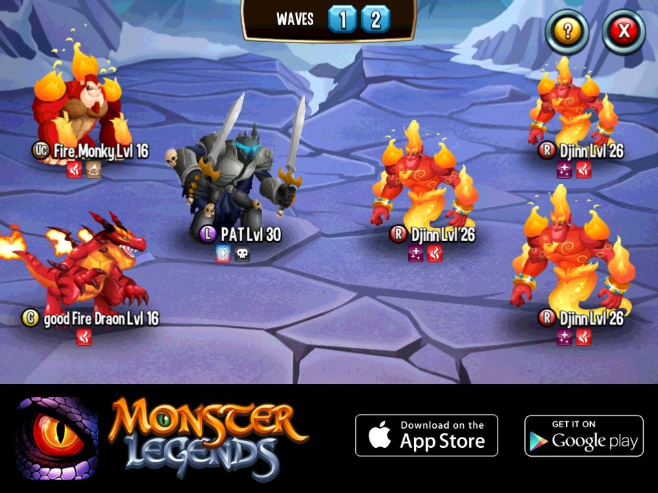 gasaka's tweet photo. I'm performing a counterattack at Monster Legends! Join the game now too!  https://t.co/jNfaFZ9mpL https://t.co/OM5HE3fhkN