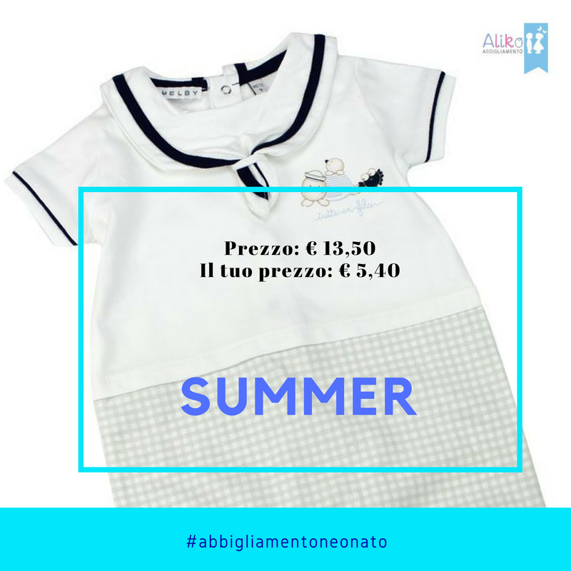 AlikoModaBimbo's tweet photo. Sconti da… prendere al volo! 
Scopri i saldi fino al -60% #alikoabbigliamento
https://t.co/PvBRcBJIPd

#abbigliamentoneonato
#outletbambini https://t.co/6CIQMCiyZS