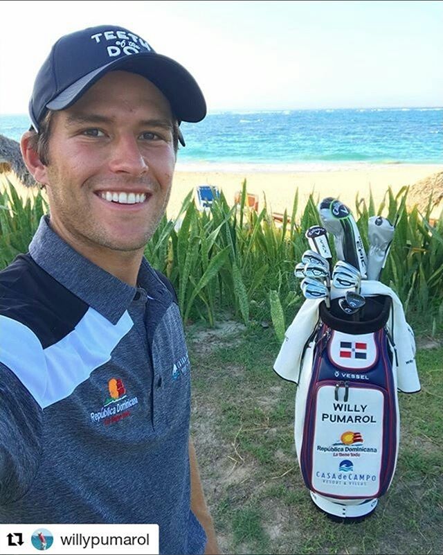 #TBT con <a href="/willypumarol/">Willy Pumarol</a> en el Puerto Plata DR OPEN 2017. Una gran experiencia que recordamos. #PuertoPlata #Love #Golf #RD