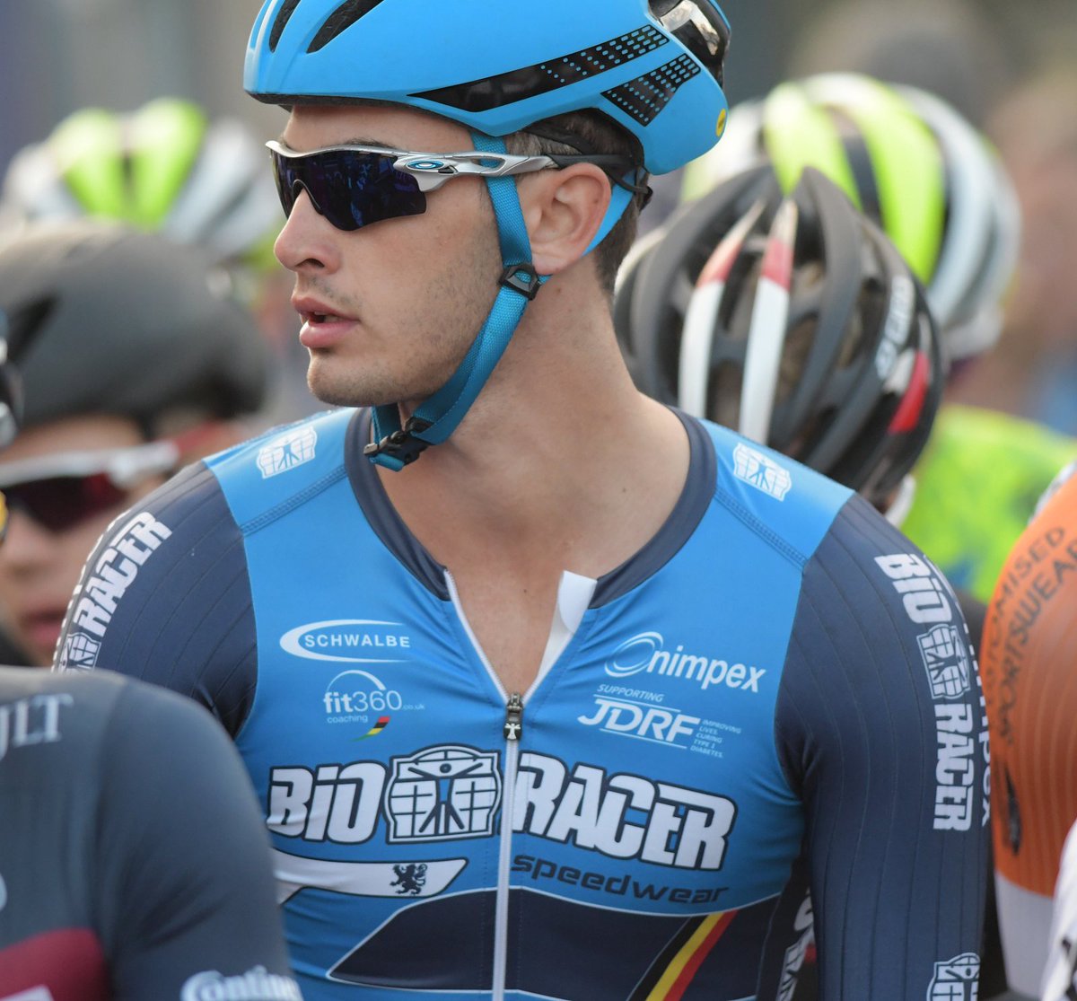 VeloUK's tweet photo. Dan Whelan at Colne where like one or two he punctured out of the race.
@bioracermanuk #customkit #bikeracing #speedsuits #aero #snugfit https://t.co/oglXBYxTZ8
