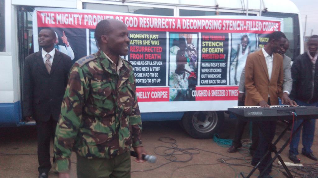 Mighty is the GOD OF THE MIGHTIEST PROPHET even the senior most offices casted down their crowns. #ProphetDrOwuor