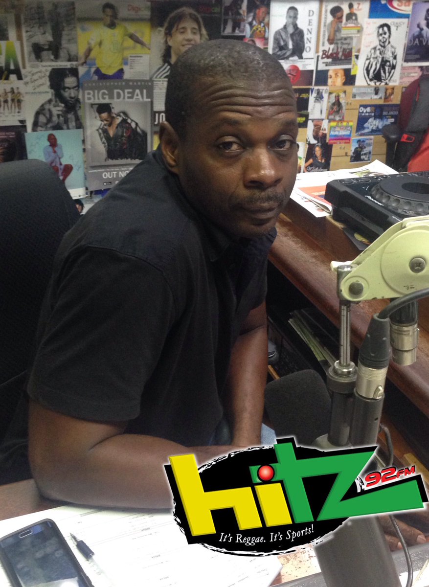 Hitz92fm's tweet photo. #GarfieldHamilton is inside the #RockAway hour!
We're here to ensure you have a hitzterrific mid morning!
#ItsReggae #ItsSports #ItsHitz92FM https://t.co/XM1dkVfi0k