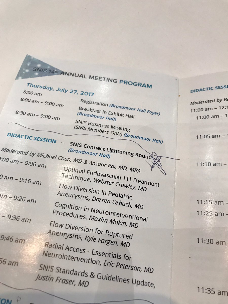 thebeefoundatio's tweet photo. Dr. Fargen's talk was part of today's SNIS Connect Lightening Round, moderated by @dr_mchen &amp; Dr. Ansaar Rai #SNIS2017 https://t.co/37yZ5PCAyC