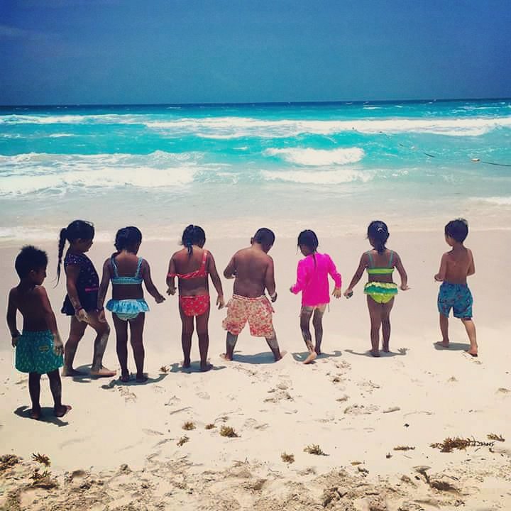 Reinserta's tweet photo. Viaje a Cancún donde 8 de nuestros pequeños, que nacieron y viven en prisión, conocieron el mar. #TBT #TB #NewLife #Reinserta https://t.co/ROd3br78ty