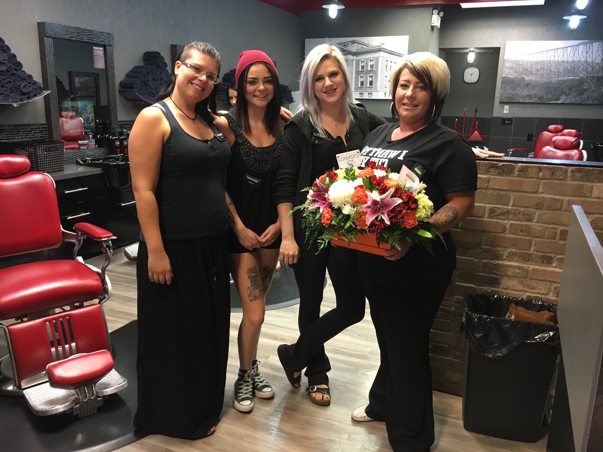 kisslethbridge's tweet photo. Congrats Tommy Guns Original Barbershop in Park Place Mall! They are this week's #AtWorkPerks winner! https://t.co/chz9cZZRSc