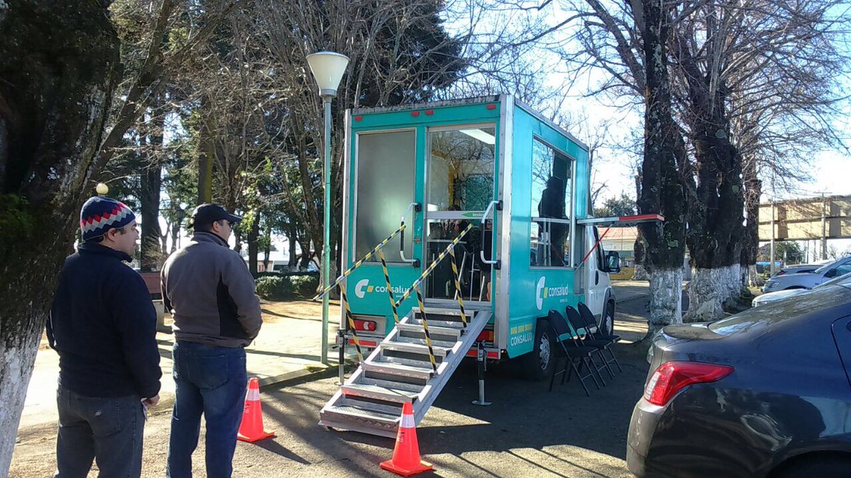 OnStreetChile's tweet photo. Visite #ConsaludMóvil en #PlazaYungay #Yngay realice sus consultas hasta las 17:00 hrs.🚚😀 #OficinaMóvil https://t.co/lOXTqNZWnc