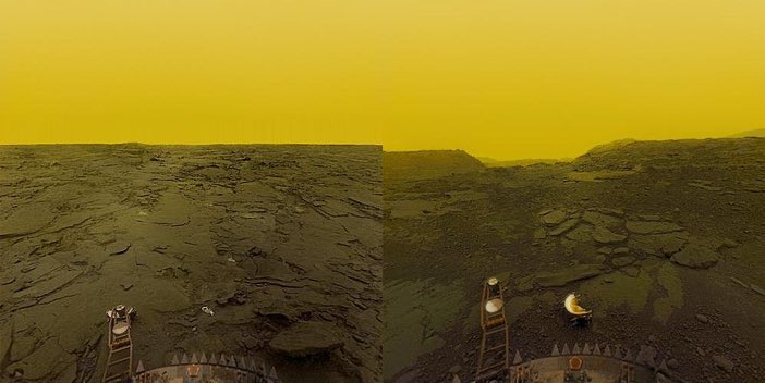 vincentmenezes's tweet photo. The #surfaceof #Venus...
as seen from
#SovietVeneraProbes~in 1981
.@WorldAndScience https://t.co/w5qLrfPW0A