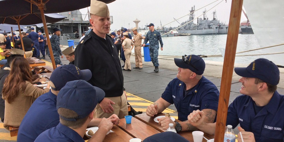 USNavy's tweet photo. .@NavyMCPON attends #UNITAS2017, world's longest-running annual multinational maritime exercise -  https://t.co/xJJUNwWUf6 https://t.co/MZb8DRg0US