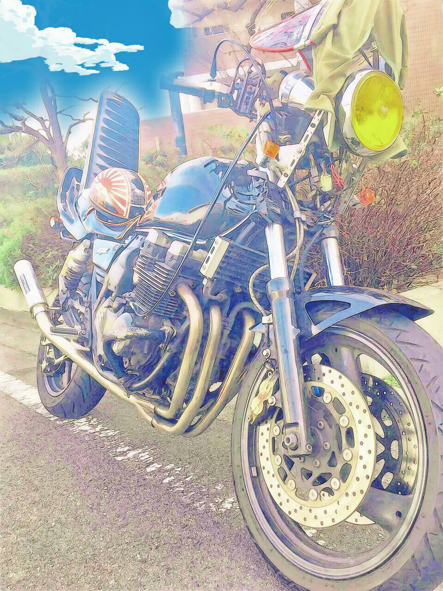 G5nWd's tweet photo. 大阪府からXJR400売ります！
不具合車検入ってないです！
分割二分割までなら値段によって考えます。
カスタムは見ての通りお願いします。
急ぎじゃないので安売りしません
#XJR売ります
#単車売ります
#バイク売ります https://t.co/imwYcROD2y
