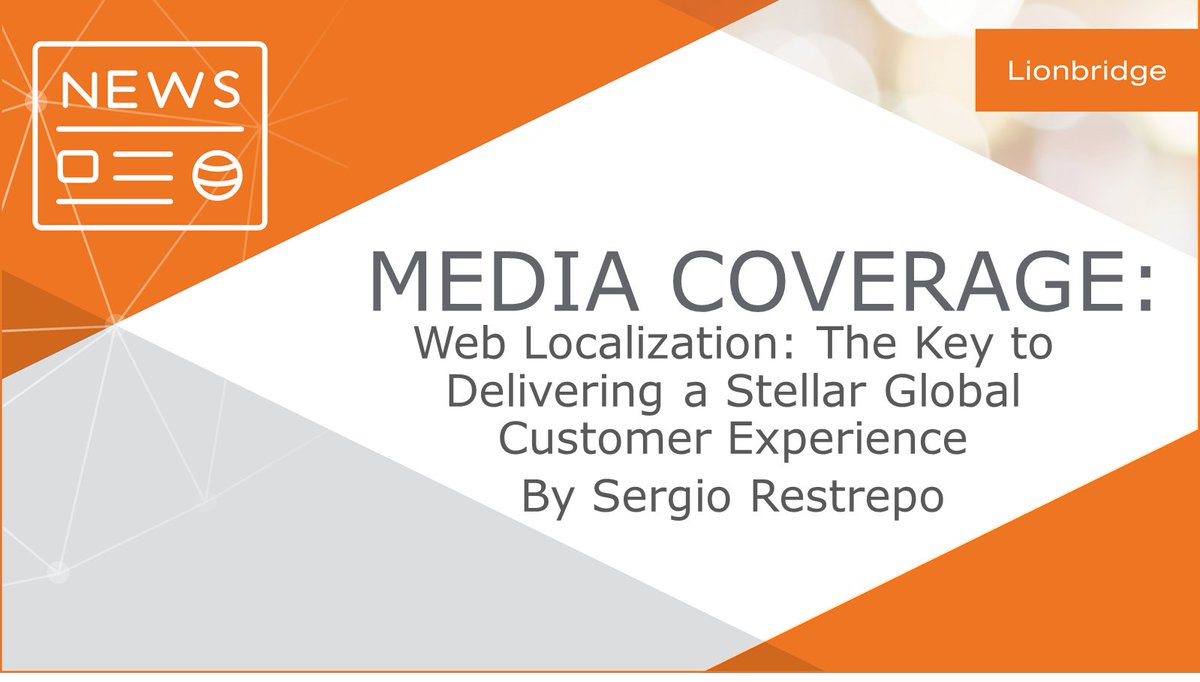 Lionbridge's tweet image. #WebLocalization directly correlates to strong #global #CX. Dont believe us? See for yourself: ow.ly/wZMS30dLi0U