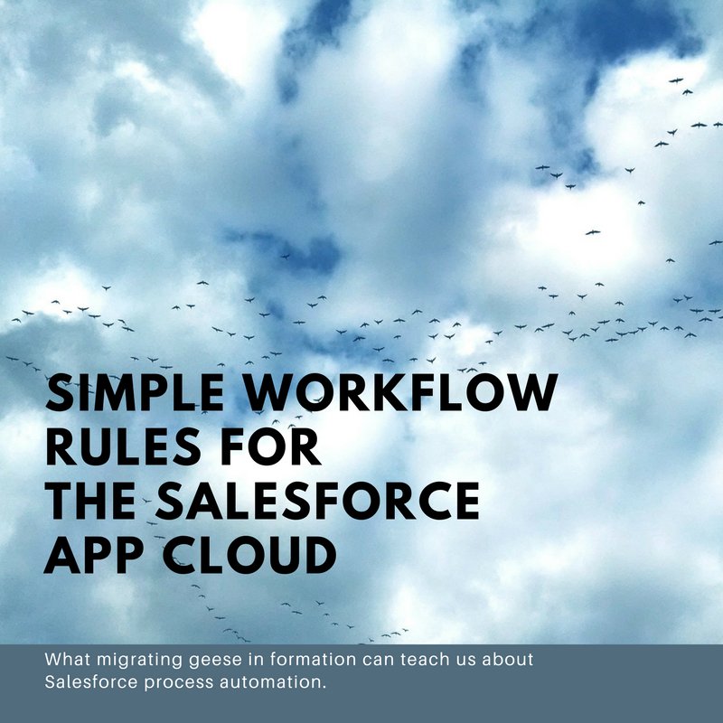 xpeditor_nocode's tweet image. Flocking geese follow a simple set of rules when flying in formation. So too should your #salesforce #workflow.  ow.ly/p9Py30dVQ1r