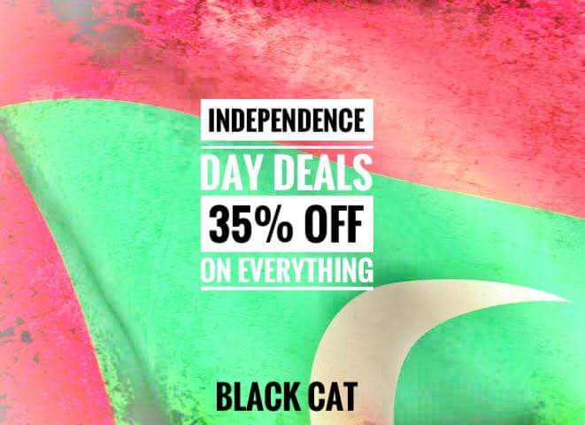 blackcatmladive's tweet photo. 🇲🇻INDEPENDENCE DAY DEALS!!🇲🇻
🔥35% OFF on everything 🔥
🗓Till: 31st July 2017
📞/FB/Viber/SMS/WhatsApp: 9199898 / 7988077 https://t.co/uddk5al2yl