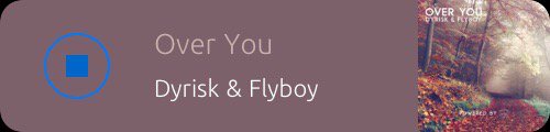Ziph0n's tweet photo. #NowPlaying - Over You by @DyriskMusic with #TinyPlayer https://t.co/f9cchg5QKW