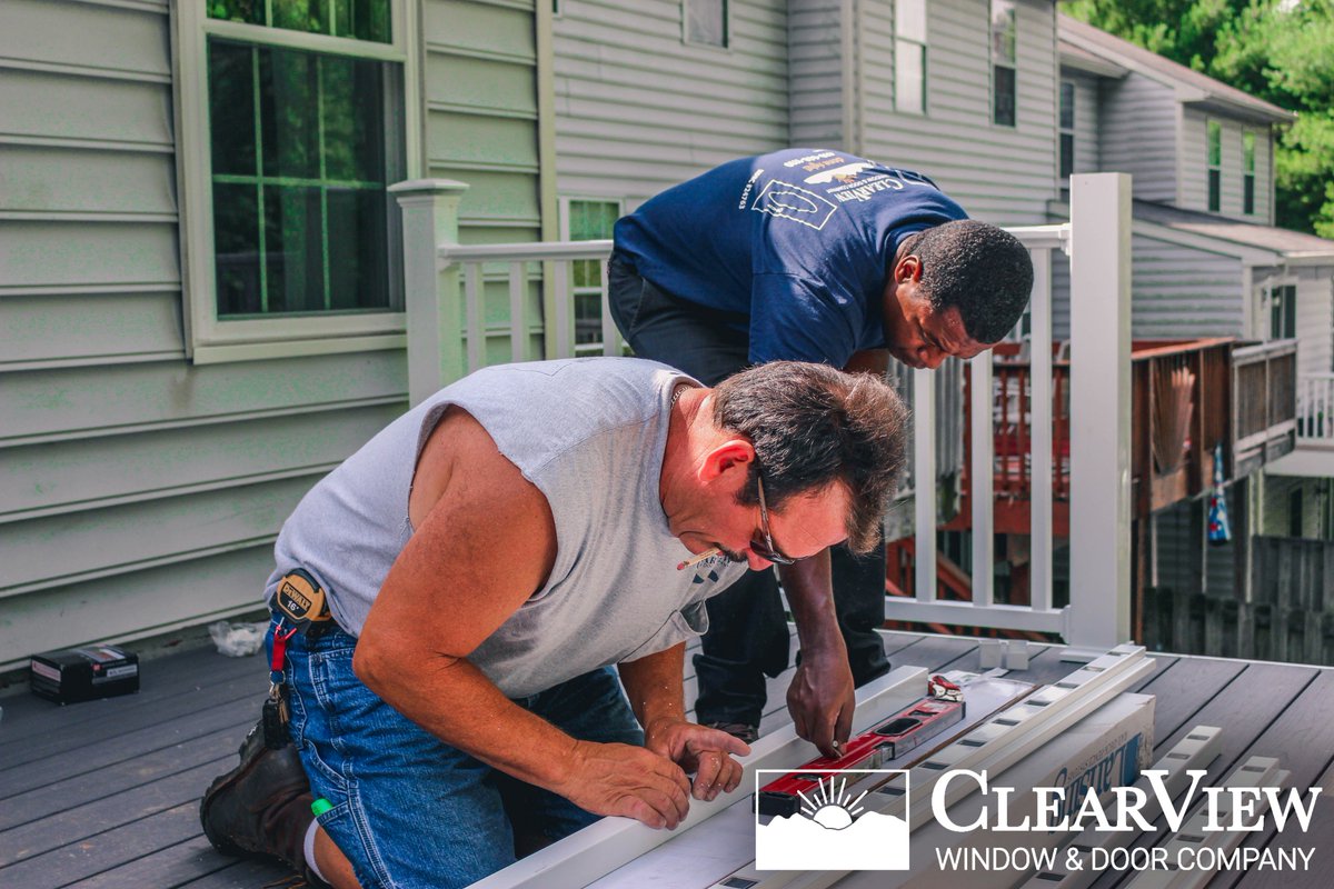 getclearview's tweet image. #GetClearView Bel Air, MD – Celebrating summer with a new deck from ClearView Window &amp;amp; Door Company is always a good idea!