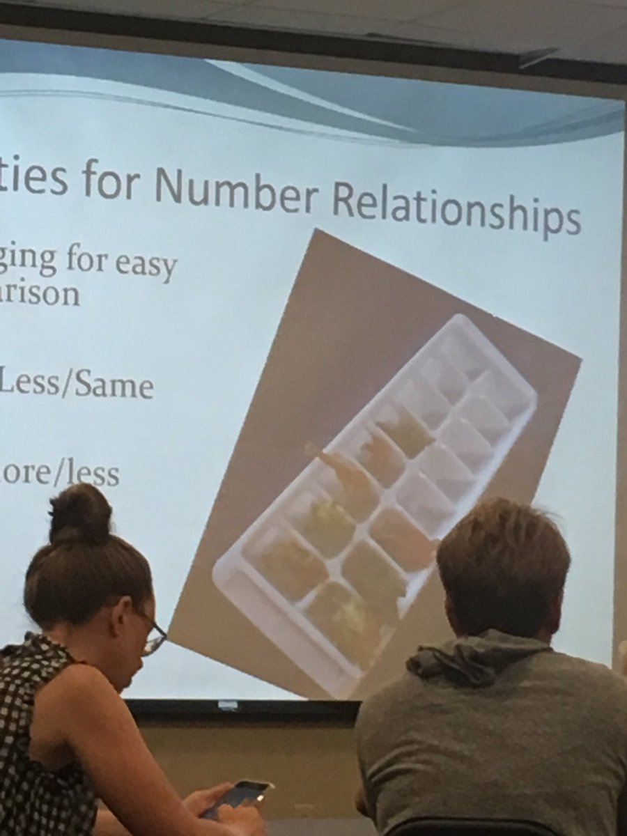 msmarsh14's tweet photo. Can easily use ice trays for more/less center and change out the pieces with the seasons. Eyeballs for Halloween, Easter eggs... #R10N4F2017 https://t.co/nzyF3Ieewx
