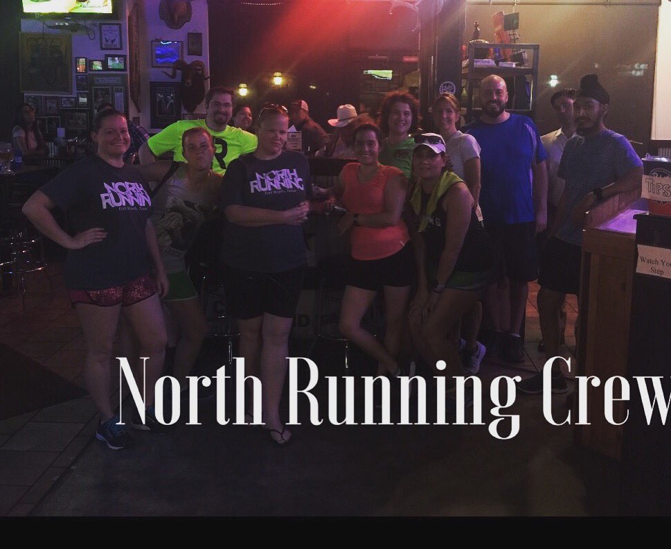 northrunningfw's tweet photo. Lots of sweat smiles miles 
Great job to all our runners for putting in that work in #northrunningfwtx  #fredsnorth #crewlove #rungum https://t.co/DjV1TeYJY8