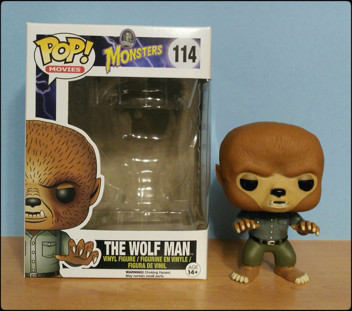 maria_vidal's tweet photo. Colección #FunkoPopTerror: #TheWolfMan (#ElHombreLobo) #Monsters. Una figura con muchos detalles y que está muy bien hecha. 👌 https://t.co/ud5ld5ghUD