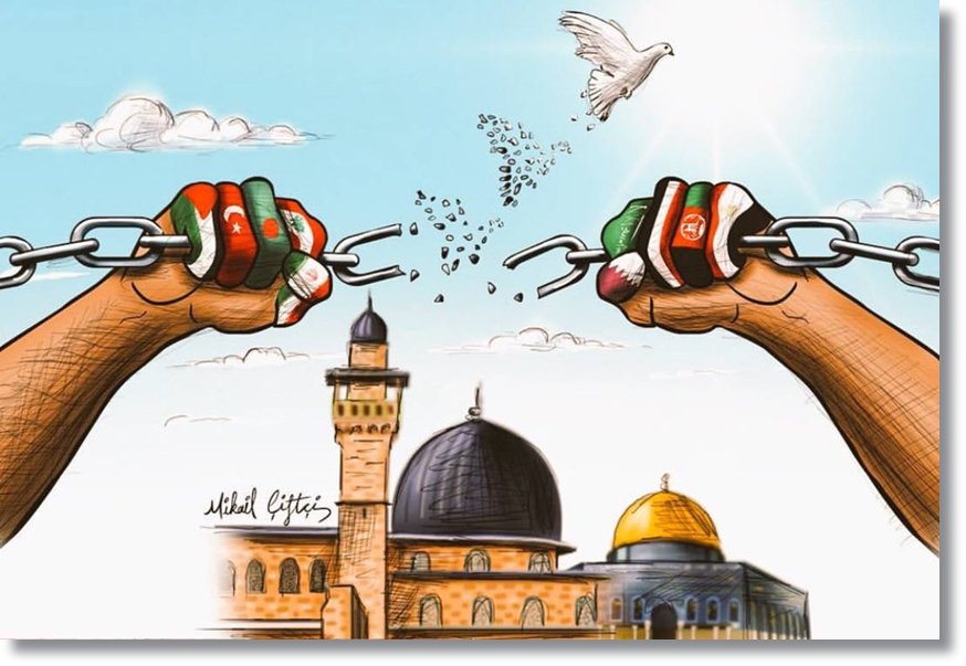 Müslümanlar birbirini silah ile, İsrail'i ise beddua ile öldürüyorlar! Y.Kandemir #KudüsİçinAyaktayım Çünkü İnsanım!