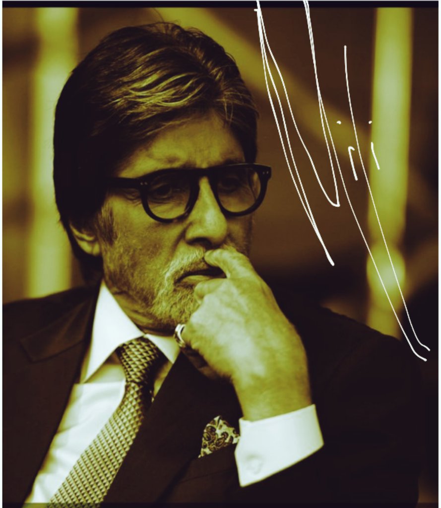 SrBachchan tweet picture