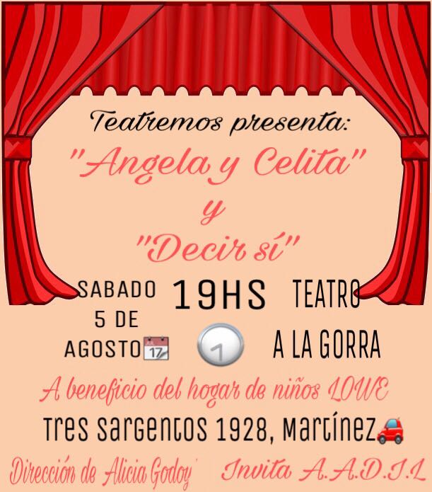 FundacionLowe's tweet photo. Gracias a la Iglesia Metodista de Martinez y AADIL, los invitamos el 5 de Agosto de 2017 ~ 19hs a un evento a Beneficio de @FundacionLowe! https://t.co/oL9mCFb0m7