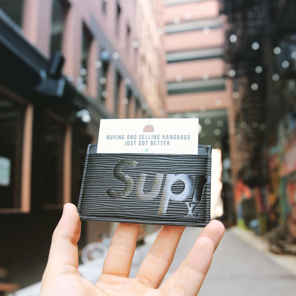 StockX on X: The Louis Vuitton x Supreme Card Holder is now