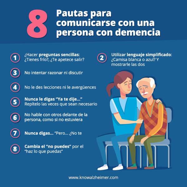 vallejosjose's tweet image. ¿Cómo debemos comunicarnos con una persona con demencia? @KnowAlzheimer/@alzuniversal #DescargaGratis #ManualCuidadores