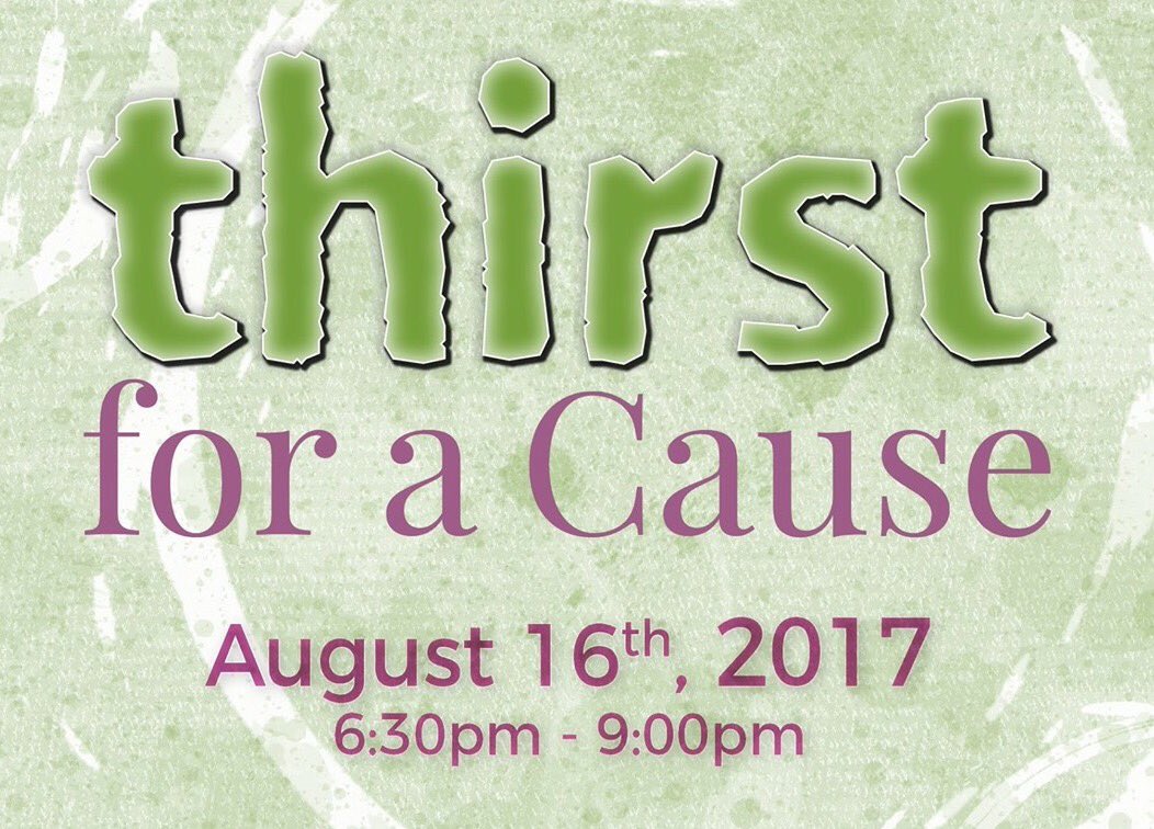 Tickets for our 9th Annual #thirstforacause are on sale now! Get yours here 👉🏻 bit.ly/tfac-2017