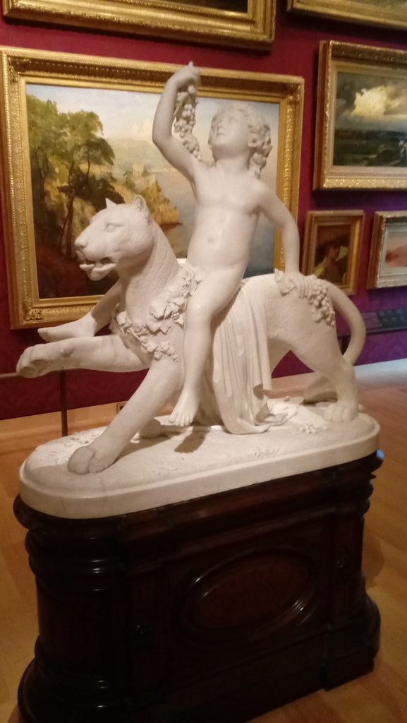 sentantiq's tweet photo. Long commute.

MFA RES 56.65a #sentantiqgoestoamuseum

From 1863 Infant Bacchus on a Panther https://t.co/wilghJYtPl