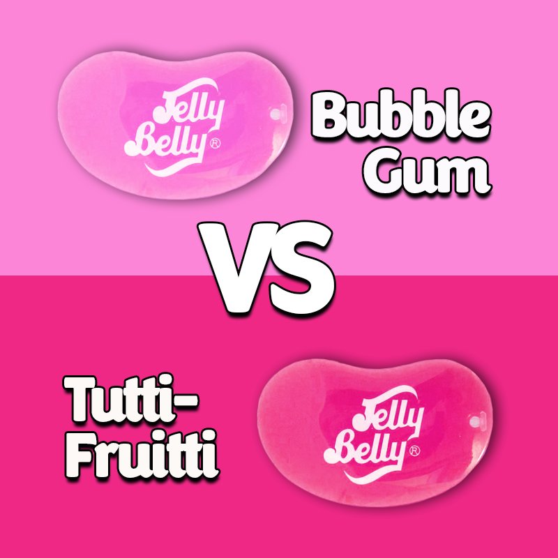 jellybellyAF's tweet photo. Which fragrance do you favour? Love for Bubblegum & like for Tutti-Fruitti #BeanBattle https://t.co/f8hlwK7HcS